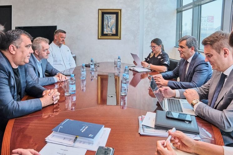 Sastanak potpredsjednika Vlade sa predstavnicima kompanije Adriatic 42
