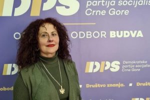 DPS Budva: Dragana Mitrović nositeljka liste na predstojećim izborima