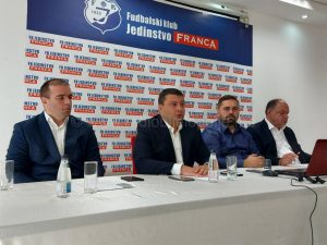 Kompanija FRANCA generalni spozor FK Jedinstva, potpisan ugovor vrijedan 150 hiljada eura